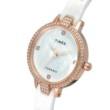 Timex Fashion Women Mother of Pearl Dial Analog Watch TWEL15700
