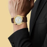 Titan Leather Men’s Watch NU1823YL01
