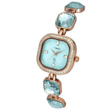Timex Fria Blue Square Dial Women Watch TWEL17100