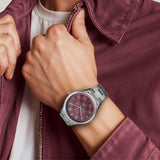 Titan Palette Of Time Maroon Dial Men’s Watch NT10033SM02
