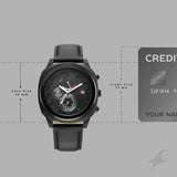 Fastrack Kronos Black Dial Chronograph Guys Watch3335NL02