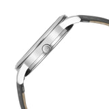 Titan Grey Dial Leather Strap Watch for Men 1806SL13