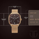Titan Neo Curve Brown Dial Watch for Men 1885WM01