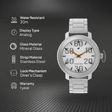 Fastrack Quartz White Dial Men's Watch NU3121SM01