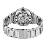 Titan Skeletal Automatic Black Dial Steel Watch 90220SM01