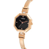 Timex Black Octagonal Dial Women Watch TWEL195SMU04
