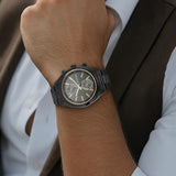Titan Metropolitan Luxe Black Dial Men’s Watch NU1733NM01