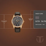 Titan Neo Roman Anthracite Dial Watch 10063WL01