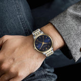 Titan Elegance Blue Dial Men’s Watch 90202BM01