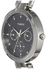 Timex Fashion Black Round Women’s Watch TW000X205