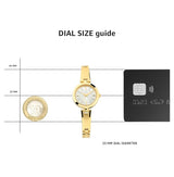 Titan Silver Gold Women’s Watch 2598YM02