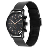 Titan Neo Black & Gold Day-Date Watch 1805NM05