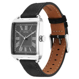 Titan Retro Revive Black Dial Leather Watch 1676SL03