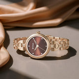 Titan Lagan Brown Women’s Watch 2601WM04