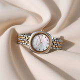 Titan Aura White Women’s Watch NU95241KM01