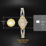Titan Silver Two Toned Women’s Watch NU2594BM01