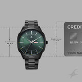 Fastrack Stunners Green Dial Men's Watch 38213NM01
