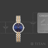 Titan Workday Wonders Blue Women’s Watch 95368KM01