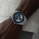 Titan Octane Chronograph Blue Dial Men’s Watch NU90044KM03