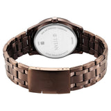 Titan Karishma Black Dial Watch for Men 1823QM01