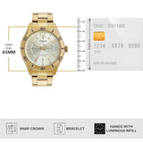 Timex Champagne Round Men’s Watch TWEG295SMU08