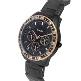 Timex E-Class Premium-Sport Women Black Dial Watch TWEL16803