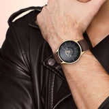 Titan Black Dial World Time Men’s Watch NU90145WL01