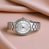 Titan Metro Silver Dial Women’s Watch NU95304SM01