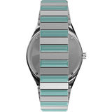 Q Timex Blue Round Women’s Watch TW2W87800UJ
