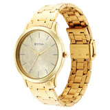 Titan Karishma Champagne Dial Men’s Gold Watch 1825YM03