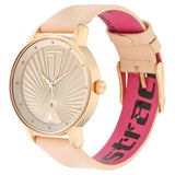 Fastrack Ruffles Beige Girls Watch NU6206WL01
