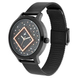 Fastrack Fit Outs Black Dial Girls Watch NS6210NM03