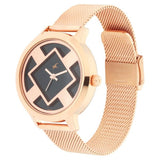 Fastrack Fit Outs Black Dial Girls Watch NR6210WM01