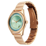 Fastrack Style Up Green Dial Girls Watch 6215WM02
