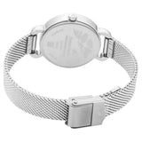 Fastrack Animal Print Silver Dial Girls Watch NS6221SM01