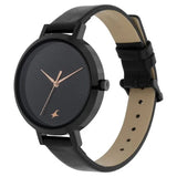 Fastrack Paint Me Black Girls Watch NS6230NL01