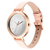 Fastrack Style Up Silver Dial Girls Watch NS6230WL02