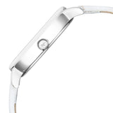 Fastrack Glitch Silver Dial Girls Watch NR6234SL01