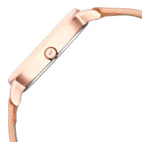 Fastrack Glitch Rose Gold Dial Girls Watch NT6234WL01