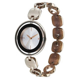 Fastrack Chrome K Silver Dial Girls Watch 6237QM04