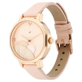 Fastrack Uptown Retreat Rose Gold Girls Watch NU6259WL01