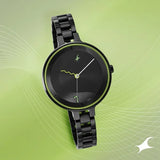 Fastrack Stunners Black Girls Watch NU6265NM01