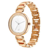 Fastrack Style Up Silver Dial Girls Watch NU6270WM01