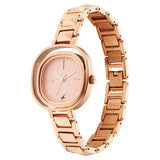 Fastrack Opulence Rose Gold Dial Girls Watch NU6276WM01