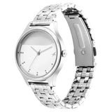 Fastrack Stunners Silver Dial Girls Watch NU6280SM01