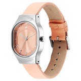 Fastrack Snob X Pink Dial Girls Watch NS6283SL02