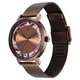 Fastrack Urban Camo Brown Dial Girls Watch NS6287QM01