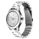 Fastrack Cerame Silver Girls Watch NU6294KD02