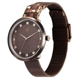Fastrack Fleek Brown Dial Girls Watch NT6300QM01