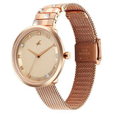Fastrack Fleek Pink Dial Girls Watch NU6300WM01